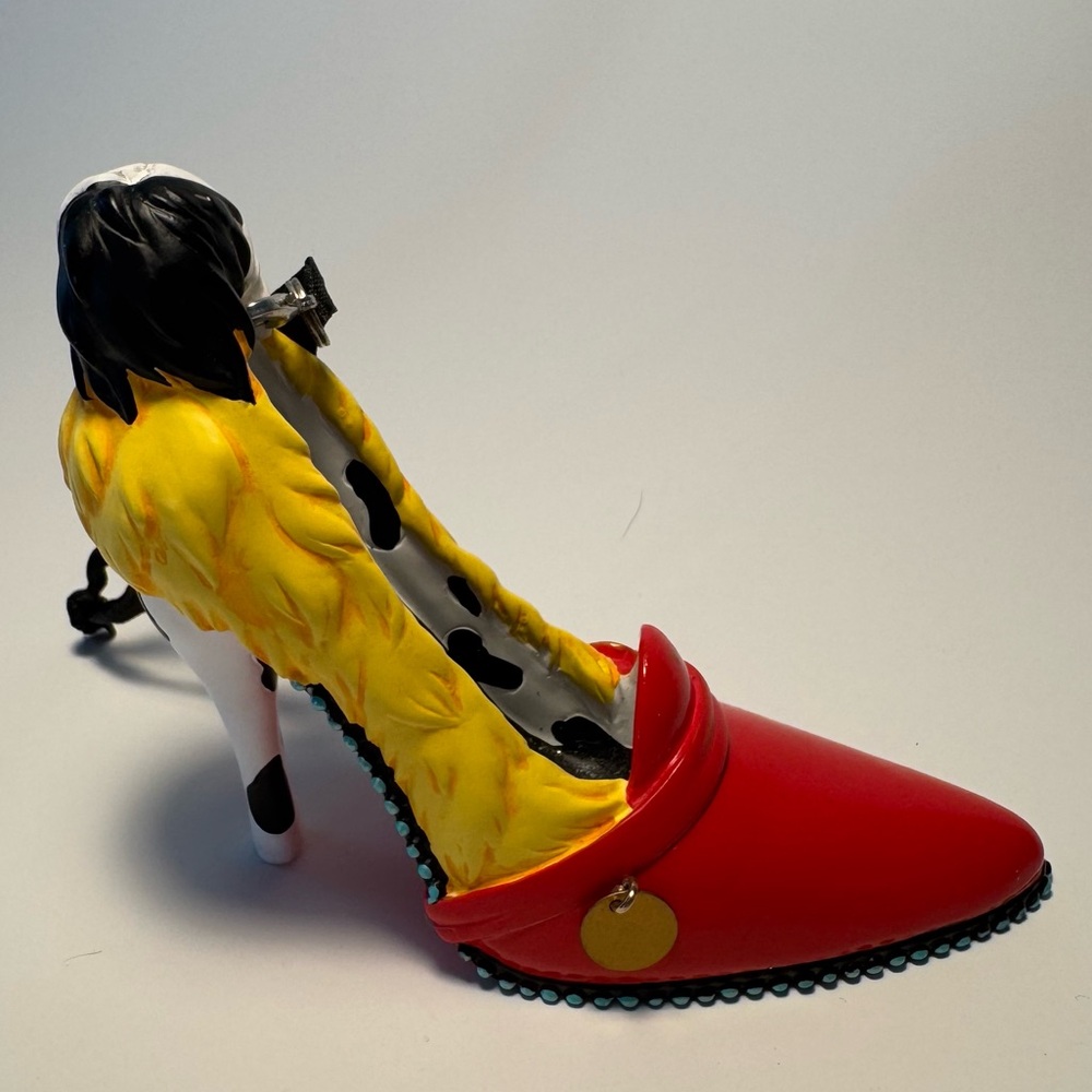 Disney Cruella DeVil Shoe Ornament